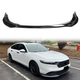 2023-2025 Honda Accord Front Bumper Lip V2 3PC Spoiler Black PP