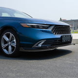 2023-2025 Honda Accord Front Bumper Lip V2 3PC Spoiler Black PP