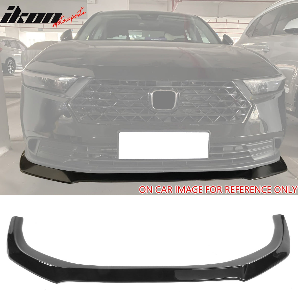2023-2025 Honda Accord IKON V3 Style Front Bumper Lip ABS