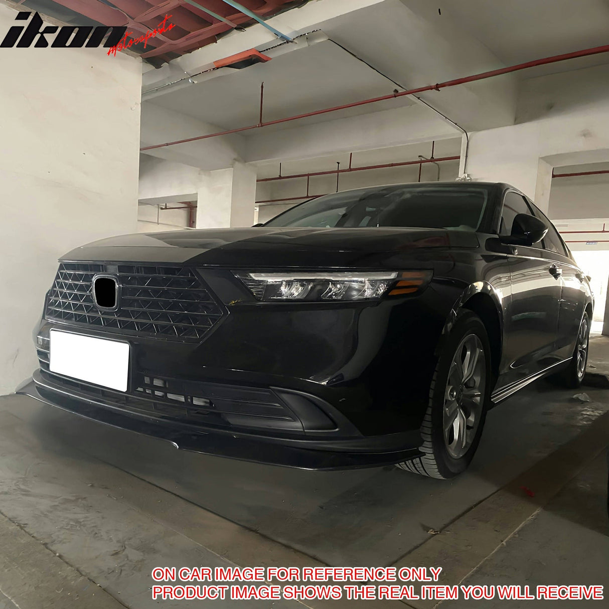 2023-2025 Honda Accord IKON V3 Style Front Bumper Lip ABS