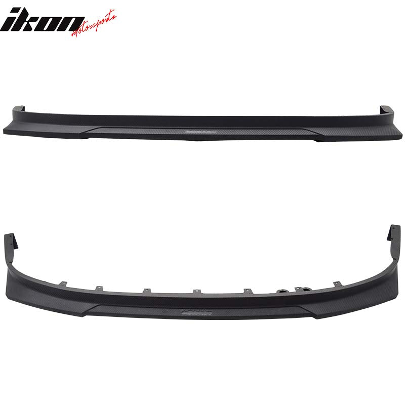 1996-1997 Honda Accord HC1 Style Matte Black Front Bumper Lip Spoiler