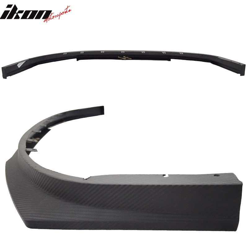 1996-1997 Honda Accord HC1 Style Matte Black Front Bumper Lip Spoiler
