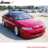 1998-2000 Honda Accord Mugen Style Front Bumper Lip PP