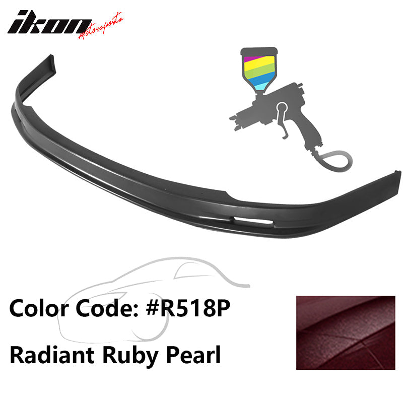 1998-2000 Honda Accord Mugen Style Front Bumper Lip PP