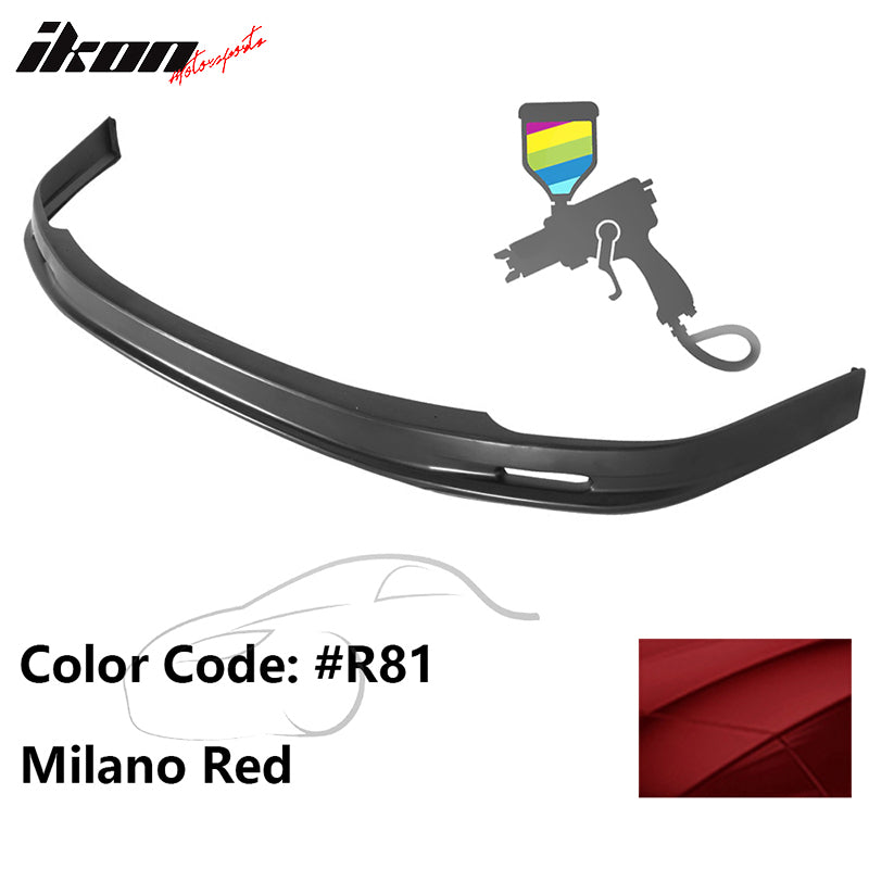 1998-2000 Honda Accord Mugen Style Front Bumper Lip PP