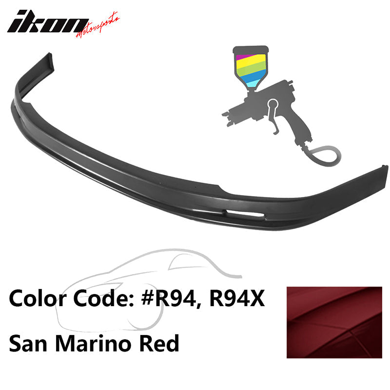 1998-2000 Honda Accord Mugen Style Front Bumper Lip PP