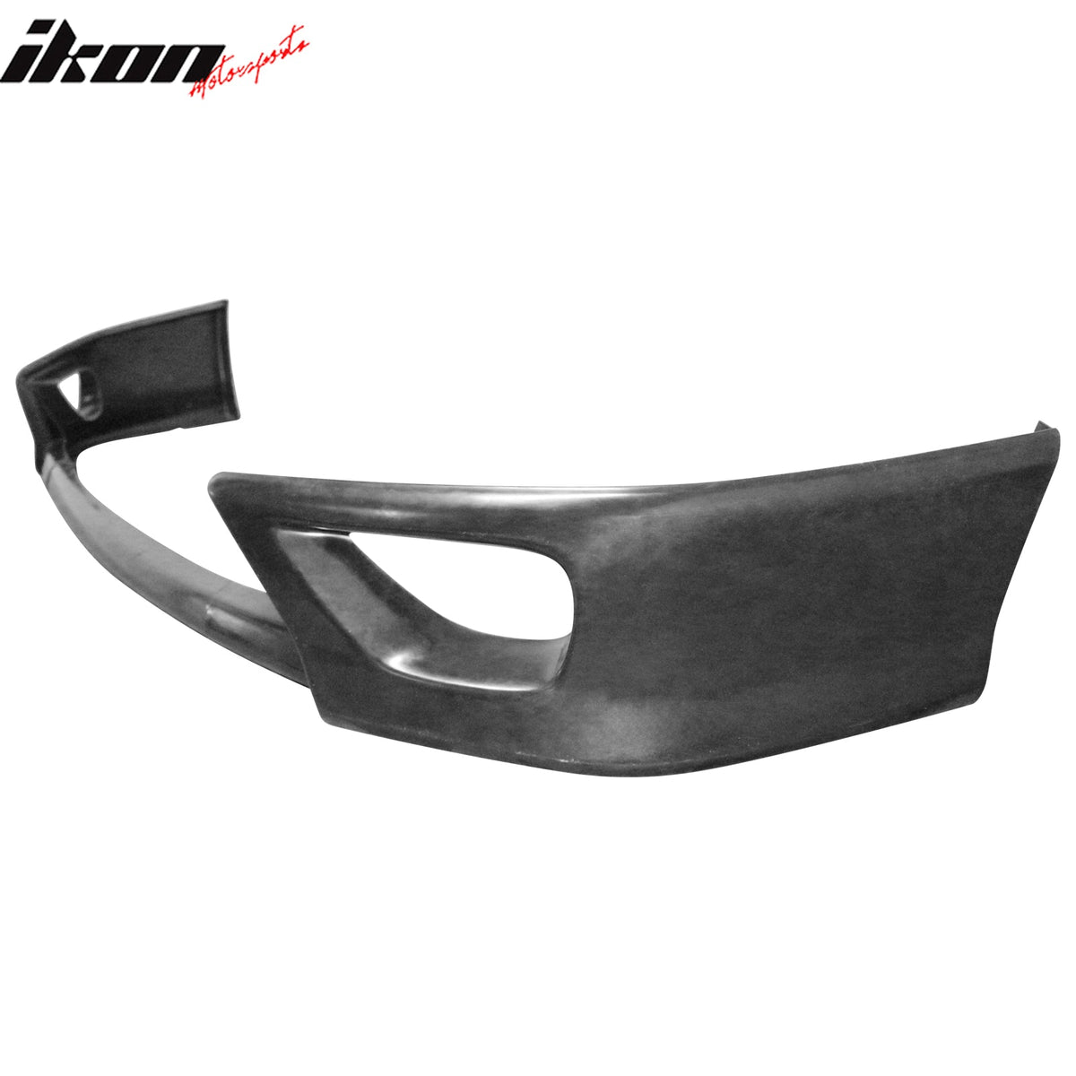 2006-2008 Honda Civic Coupe 2-Door 3PCS Front Lower Bumper Lip Air Dam Chin Spoiler Splitter Unpainted Black Polyurethane PU