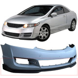 2009-2011 Honda Civic 2Dr Coupe CS Style Front Bumper Lip Spoiler PU