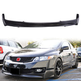 2009-2011 Honda Civic 2 Door P1 Style Unpainted Front Bumper Lip PU