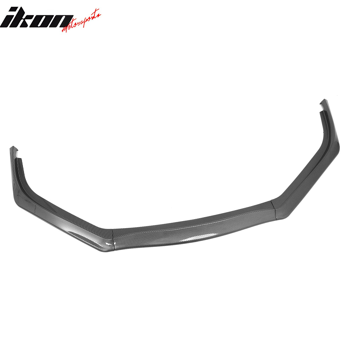 2013-2015 Honda Civic Sedan GT Style Front Bumper Lip Lower Spoiler 3PCS Carbon Fiber Print PP