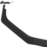 2013-2015 Honda Civic Sedan GT Style Front Bumper Lip Lower Spoiler 3PCS Matte Black PP