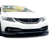 2013-2015 Honda Civic Sedan 4DR Front Bumper Lip Chin Spoiler PU