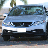 2013-2015 Honda Civic Sedan 4DR Front Bumper Lip Chin Spoiler PU