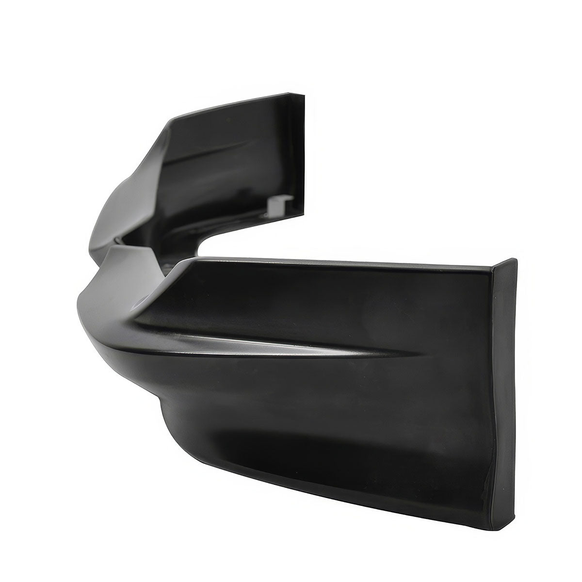 Front Bumper Lip for Honda Civic 2014-2015 HF-P Style Unpainted Black PU