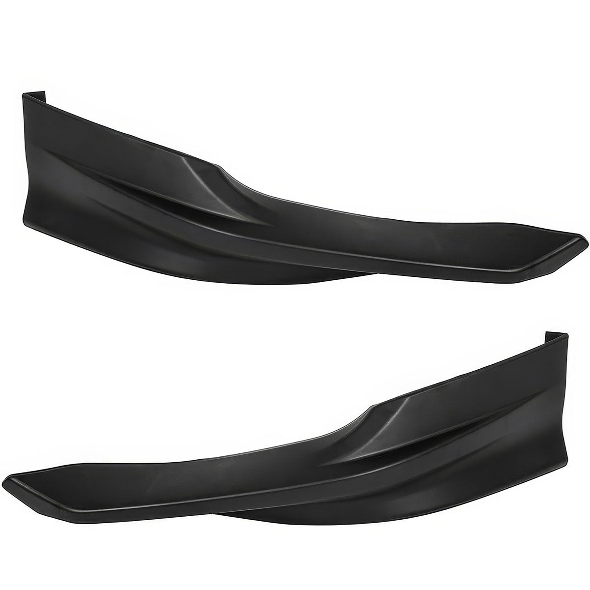 Front Bumper Lip for Honda Civic 2014-2015 HF-P Style Unpainted Black PU
