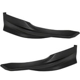 Front Bumper Lip for Honda Civic 2014-2015 HF-P Style Unpainted Black PU