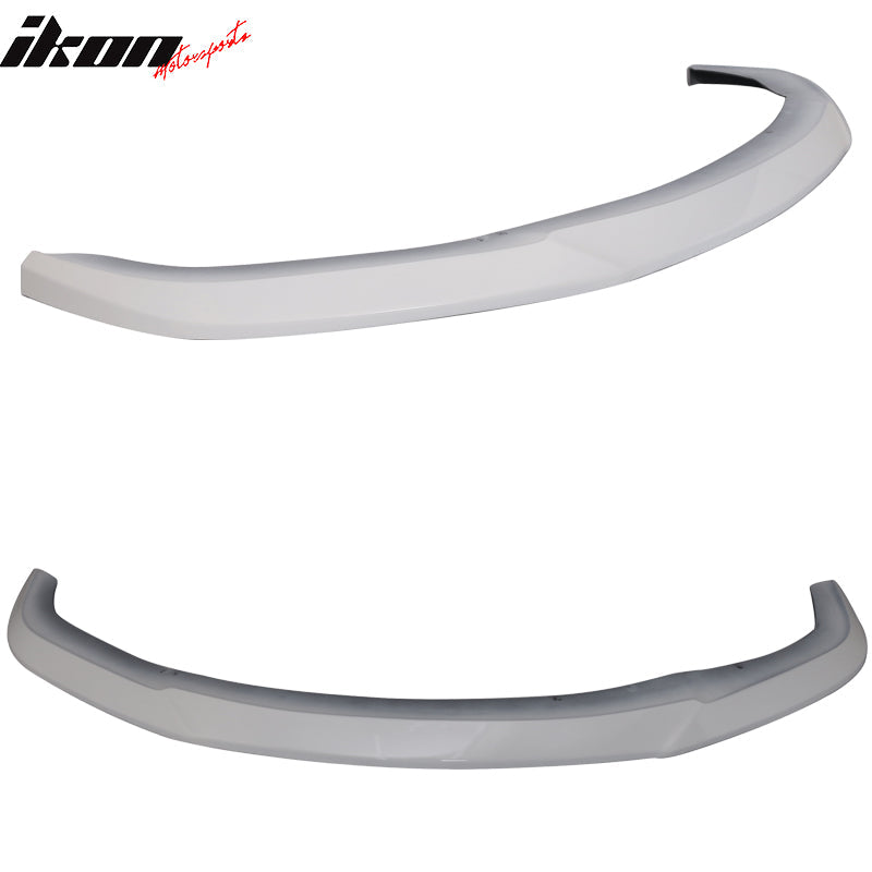 2014-2015 Honda Civic 2DR Painted Taffeta White # NH578 Front Splitter