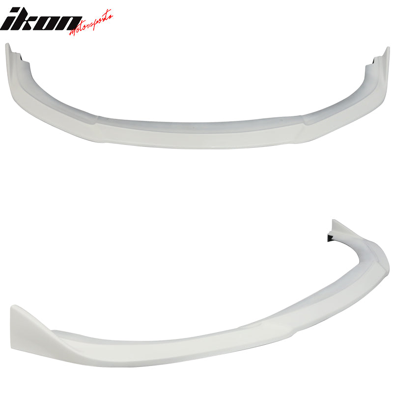 2016-2018 Honda Civic Sedan Paint Taffeta White NH578 Front Lip