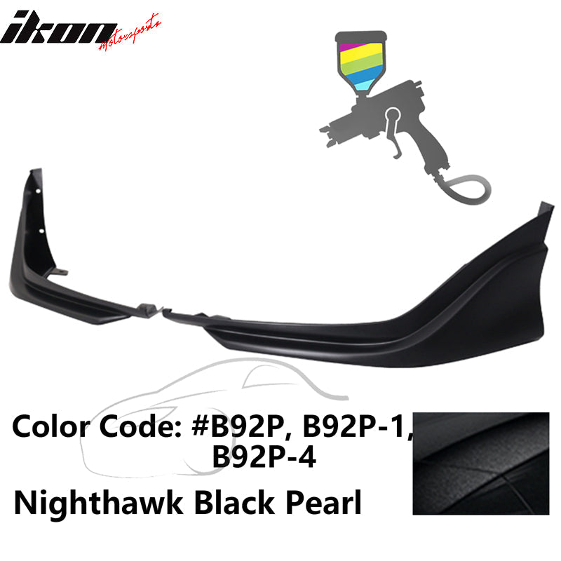 2016-2018 Honda Civic Coupe Sedan Front Bumper Lip Splitter