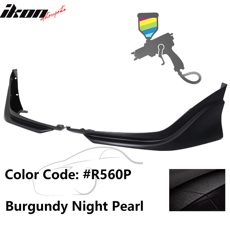 2016-2018 Honda Civic Coupe Sedan Front Bumper Lip Splitter