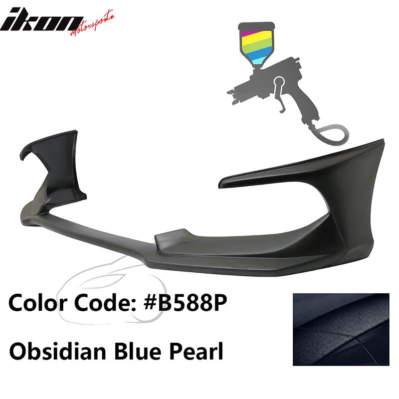 2016-2018 Honda Civic Coupe Sedan AVS Style Painted Front Bumper Lip