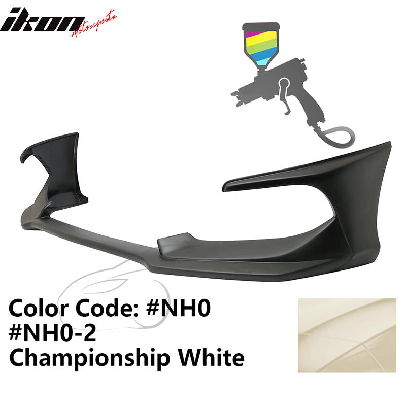 2016-2018 Honda Civic Coupe Sedan AVS Style Painted Front Bumper Lip