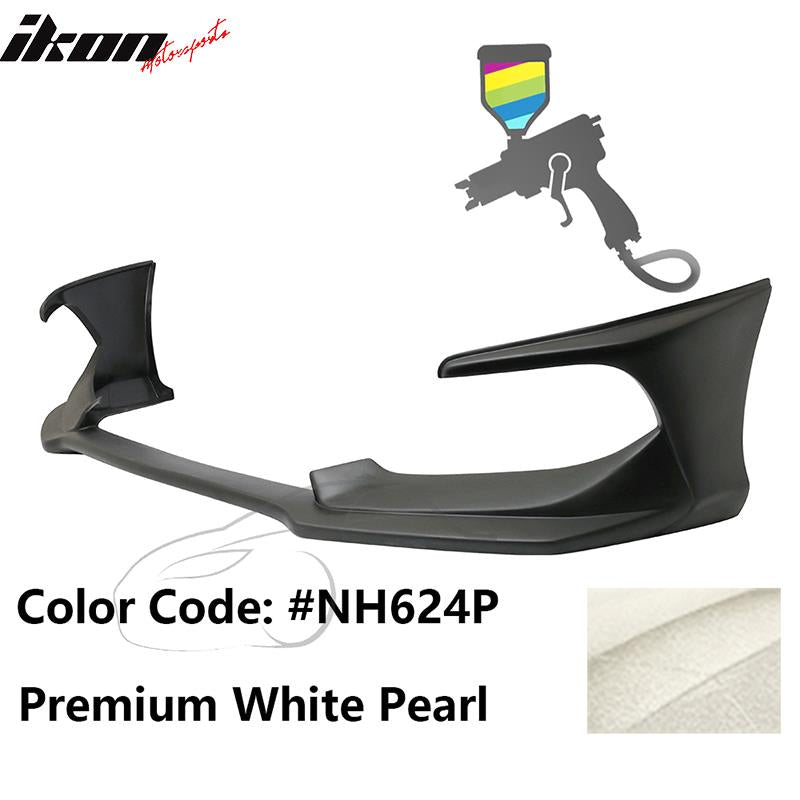 2016-2018 Honda Civic Coupe Sedan AVS Style Painted Front Bumper Lip