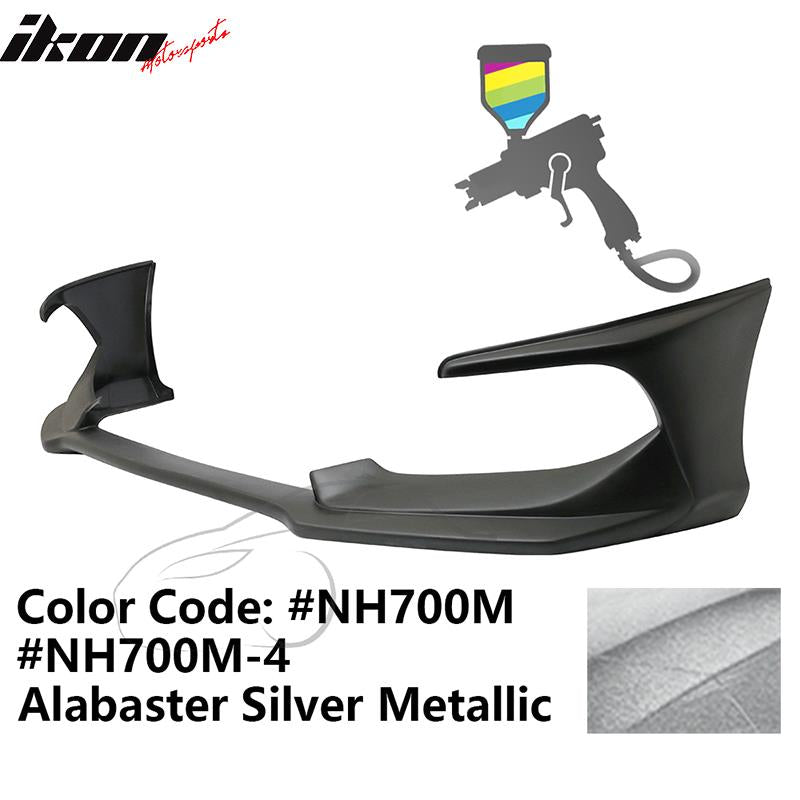 2016-2018 Honda Civic Coupe Sedan AVS Style Painted Front Bumper Lip