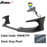 2016-2018 Honda Civic Coupe Sedan AVS Style Painted Front Bumper Lip