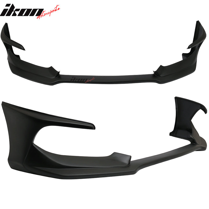 2016-2018 Honda Civic Coupe Sedan AVS Style Painted Front Bumper Lip
