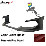 2016-2018 Honda Civic Coupe Sedan AVS Style Painted Front Bumper Lip