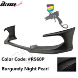 2016-2018 Honda Civic Coupe Sedan AVS Style Painted Front Bumper Lip