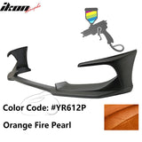 2016-2018 Honda Civic Coupe Sedan AVS Style Painted Front Bumper Lip