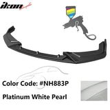 2017-2021 Honda Civic Hatchback IKON Style 3PCS Front Bumper Lip PP