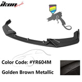 2017-2021 Honda Civic Hatchback IKON Style 3PCS Front Bumper Lip PP