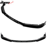 2019-2021 Honda Civic IKON Style Front Bumper Lip Splitter Spolier PU