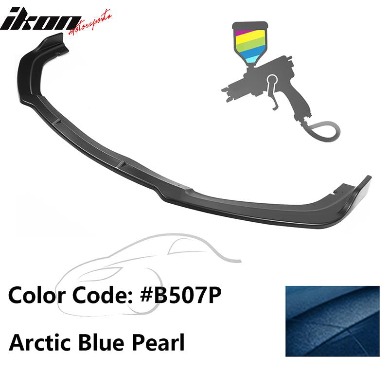 2019-2021 Honda Civic IKON V4 Style Front Bumper Lip Chin Spoiler 1PC