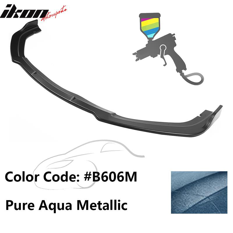 2019-2021 Honda Civic IKON V4 Style Front Bumper Lip Chin Spoiler 1PC