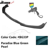 2019-2021 Honda Civic IKON V4 Style Front Bumper Lip Chin Spoiler 1PC