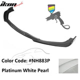 2019-2021 Honda Civic IKON V4 Style Front Bumper Lip Chin Spoiler 1PC