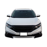 2019-2021 Honda Civic 10TH Gen Modulo Style Front Bumper Lip Splitters