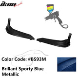 2019-2021 Honda Civic 10TH Gen Modulo Style Front Bumper Lip Splitters