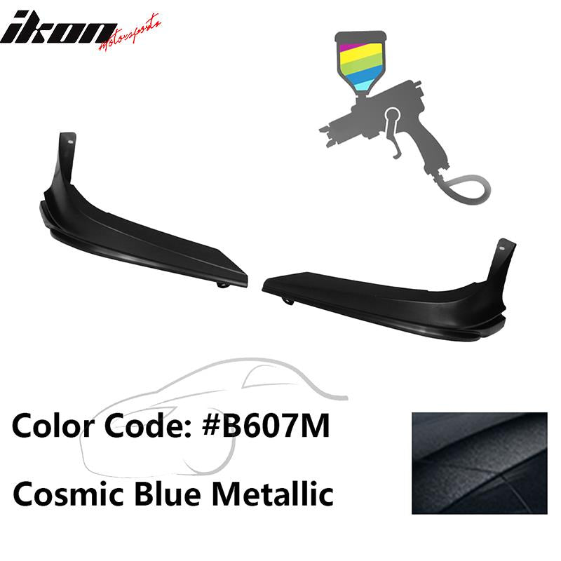 2019-2021 Honda Civic 10TH Gen Modulo Style Front Bumper Lip Splitters