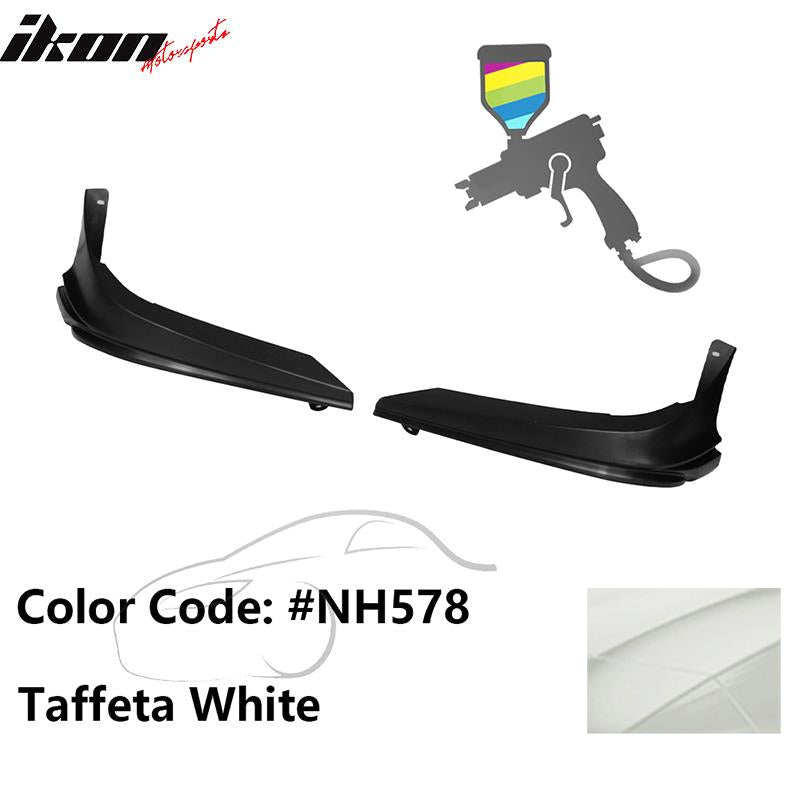 2019-2021 Honda Civic 10TH Gen Modulo Style Front Bumper Lip Splitters