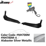 2019-2021 Honda Civic 10TH Gen Modulo Style Front Bumper Lip Splitters