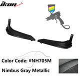 2019-2021 Honda Civic 10TH Gen Modulo Style Front Bumper Lip Splitters