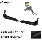 2019-2021 Honda Civic 10TH Gen Modulo Style Front Bumper Lip Splitters