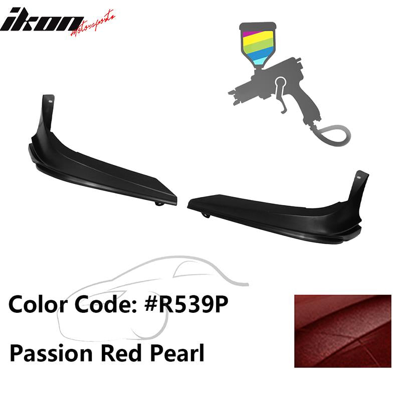 2019-2021 Honda Civic 10TH Gen Modulo Style Front Bumper Lip Splitters