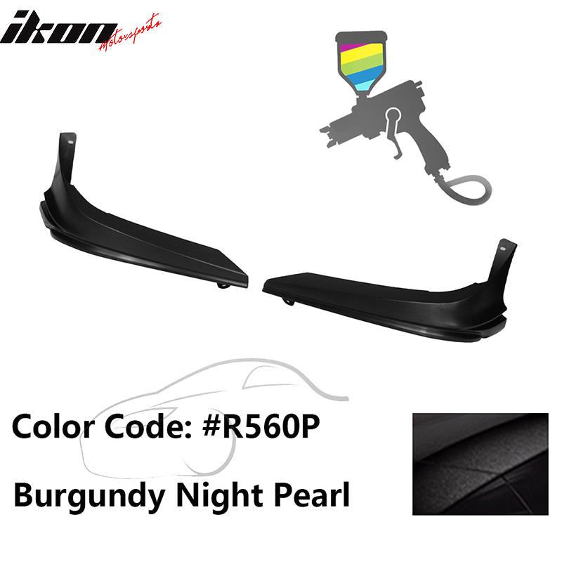 2019-2021 Honda Civic 10TH Gen Modulo Style Front Bumper Lip Splitters