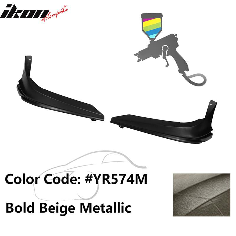 2019-2021 Honda Civic 10TH Gen Modulo Style Front Bumper Lip Splitters